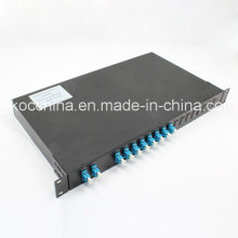 CWDM 2 * 8 с пакетом стойки 1u, мультиплексором и демодулятором CWDM